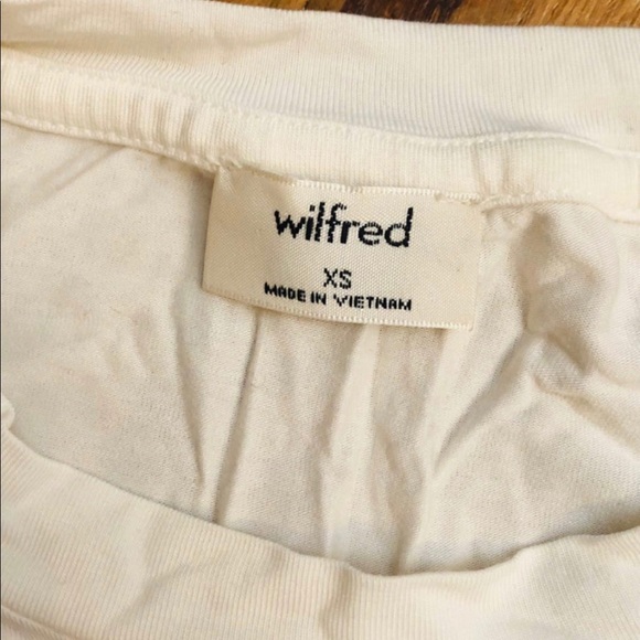 Wilfred Off White Long Sleeve Crew Neck Bodysuit - Picture 2 of 2